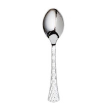 VEZEE Glamour Collection Extra Heavyweight Disposable Table Spoons Silver Pack of 400