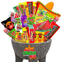 JVR TRADE Mexican Candy Mix Assortment Snack (42 Count) Mexican Dulces Variety Of Best Sellers Spicy, Sweet, and Sour Bulk candies, Includes Luca,