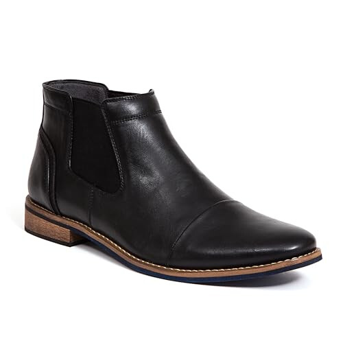 Deer Stags Men's Argos Chelsea Boot, Black/Blue, 7.5 UK