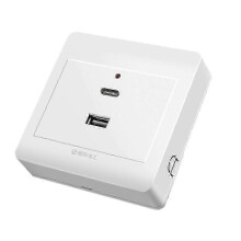 USB zásuvka typu C USB nástěnná nabíječka nabíjecí zásuvka s USB porty