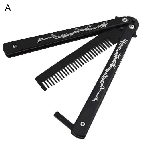 Sturdy Butterfly Play Comb Dragon Pattern Not Easy to Break Learning Simulation Tools Durable Butterfly Training Cutter for Practicing