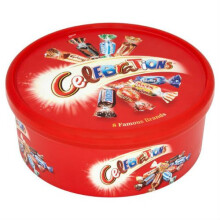 Celebrations chirstmas Tub 650g case of 2