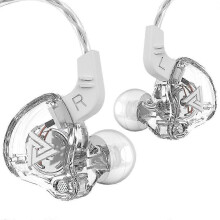 Écouteurs intra-auriculaires de sport QKZ AK6 avec haut-parleur à double aimant et microphone intégrés, pour une expérience musicale op