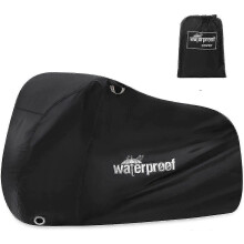 Capa Impermeável para Bicicleta para Exterior com Furo para Cadeado, Proteção Duradoura contra Chuva e Poeira