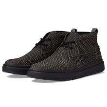 Stacy Adams Men's CAI Chukka Boot, Black/Grey, 15