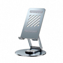Verstellbarer Handyhalter aus Metall – Stabiler Tischhalter mit rutschfester Unterseite