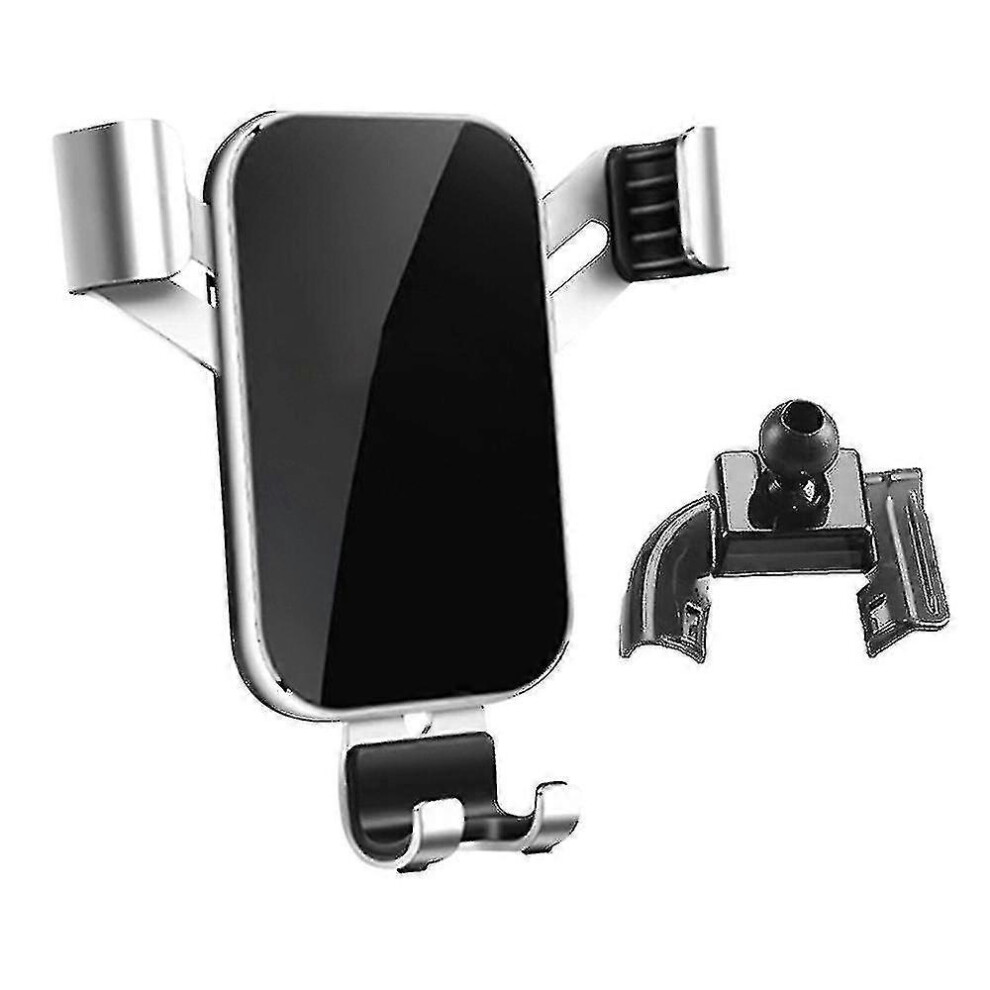 Car Mobile Phone Holder Gravity Air Outlet Bracket For Xc40 Silver 9366410635036