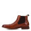 STACY ADAMS Maury Cap Toe Chelsea Boot, Cognac, 5 UK 4