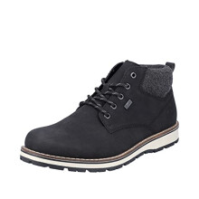 Rieker Men's 38419 Fashion Boot, Black, 7.5 UK