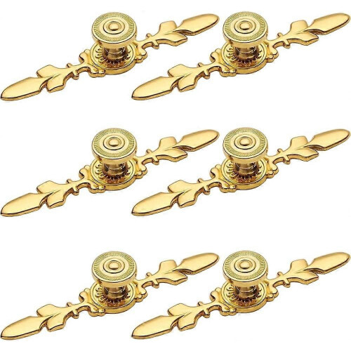 2025 Suitable 6 Pcs Gold Cupboard Knobs Cupboard Knob Door Knob Kitchen Door Knobs Vintage Cupboard Pulls Cupboard