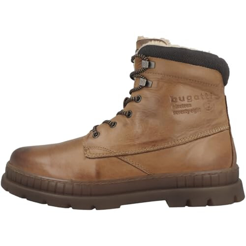 bugatti Men's 331-ac750 Fashion Boot, Cognac, 9.5 UK