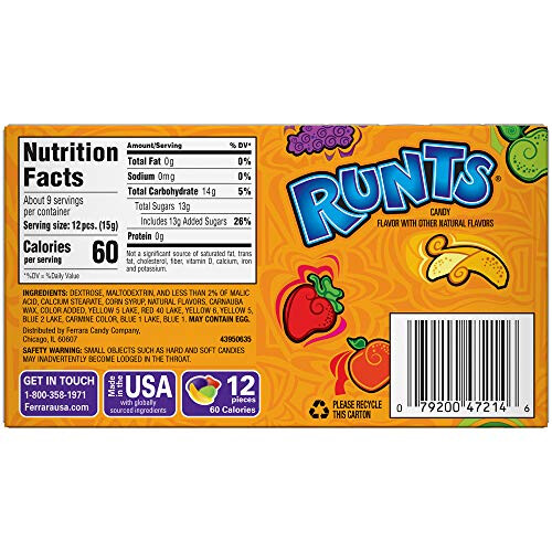 Wonka Runts Theatre Box, 148g 1