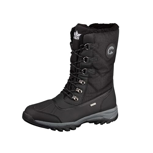Lico Men's Rurik Snow Boots Black Size: 10 UK