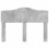 VidaXL vidaXL Headboard Concrete Grey Engineered wood 2