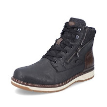 Rieker Men Ankle Boots 39440, MenÂs Lace-up Ankle Boot,Water Repellent,riekerTEX,Half Boots,lace-up Bootie,Waterproof,tex,Black (Schwarz / 00),44 EU