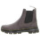 Dr. Martens Men's Embury Gunmetal Saddleback Platform, Black, 9.5 UK 2