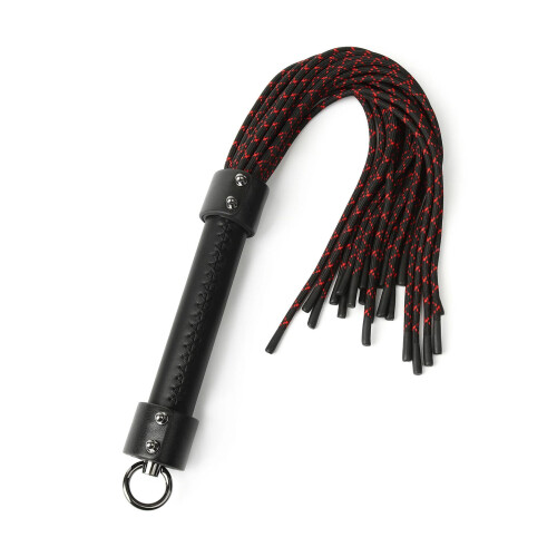 Ægte læder knude flogger