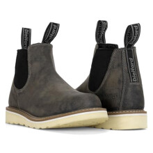 DieHard Colt Chelsea Boot, Full Grain Leather, Gray, Comfort Wedge Sole, Grey, 10.5
