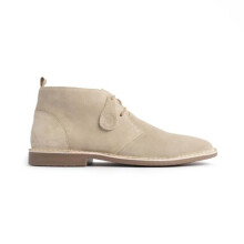 Popps VESPA Unisex Mens Womens 100% Real Suede Leather Lace up Ankle Desert Smart Casual Boots