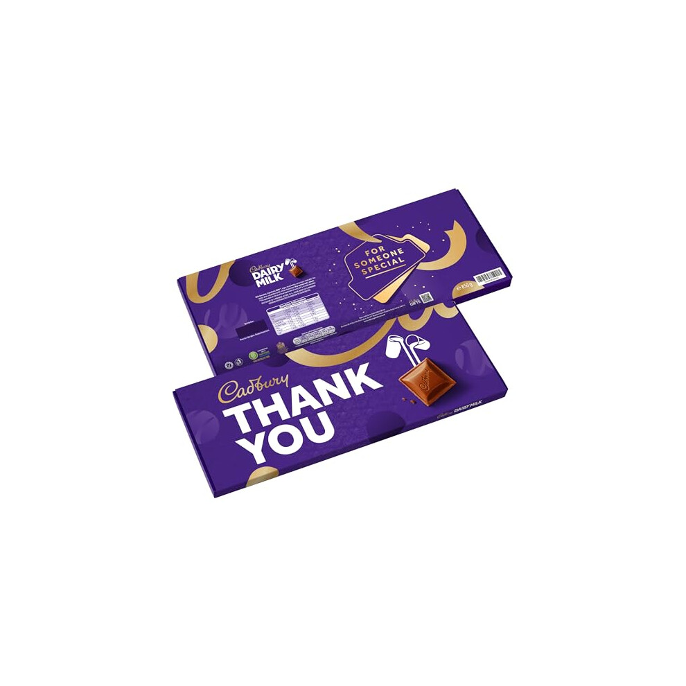 Cadbury Unisex Thank You Chocolate Dairy Milk Giant Bar - Image 3