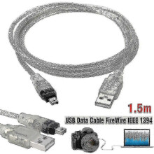 For Mini DV MiniDV USB-datakabel Firewire IEEE 1394 HDV-videokamera for redigering av PC 2024-Ny-D11