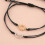Pulseiras de amizade sol e lua ajustáveis para casal, pulseiras combinadas para distância, elegantes e delicadas 5