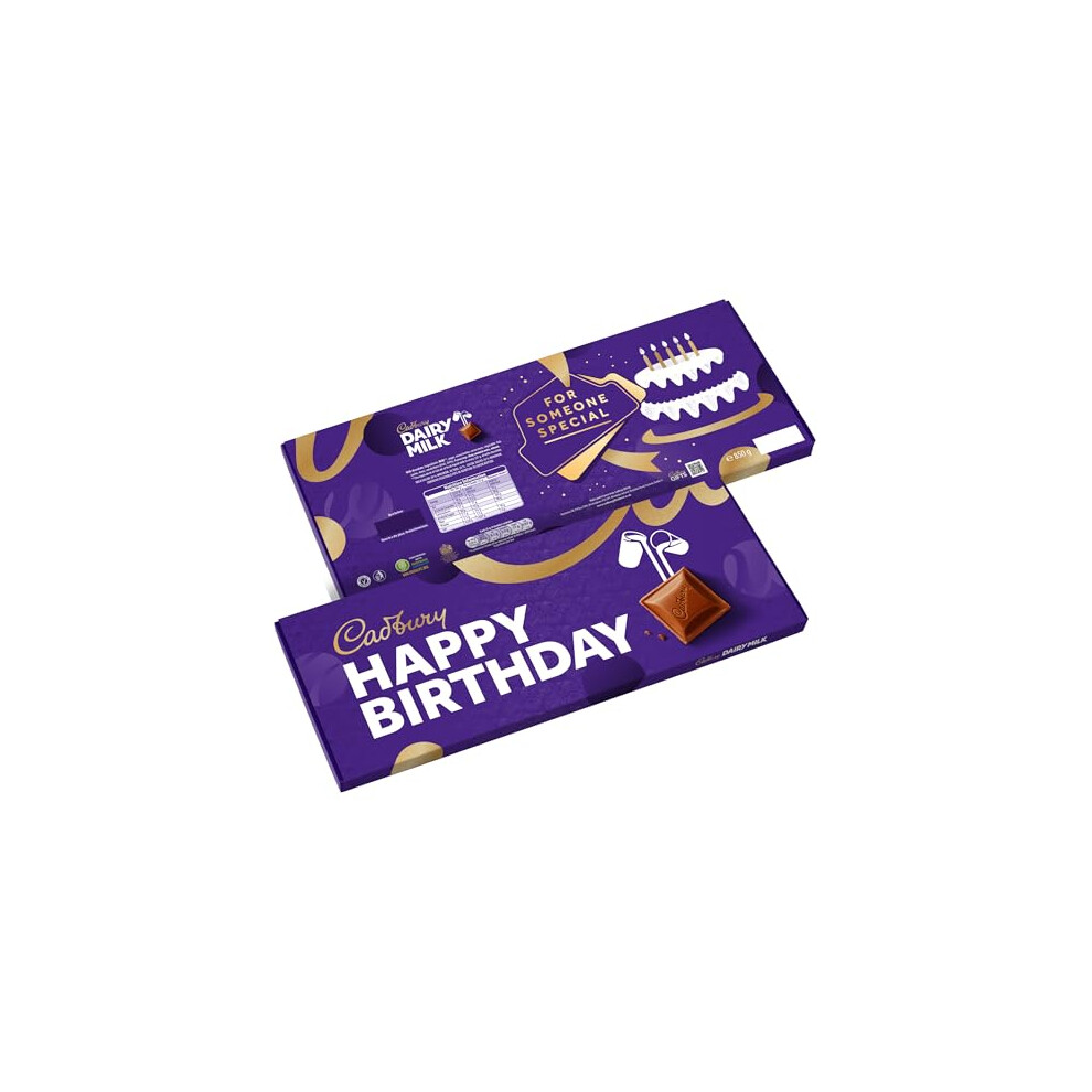 Cadburys Cadbury Dairy Milk Birthday Bar 850G - Image 3
