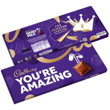 Cadbury Dairy Milk "You're Amazing" Gift Chocolate Bar Extra-Large 850g