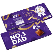 Cadbury Dairy Milk No.1 Dad Gift Chocolate Bar Extra-Large 850g