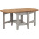 Seconique Seconique Santos Drop Leaf Coffee Table in Grey Slate/Distressed Waxed Pine 1