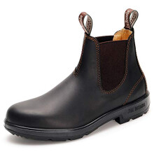 Jim Boomba Country Slip On Chelsea Boots - Australian Style - Unisex Boots (12 UK, Dark Brown)
