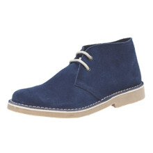 Roamers Classic Suede Desert Boots Navy