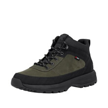Rieker Men's U1670 Lace-up Boots, Green, 9.5 UK