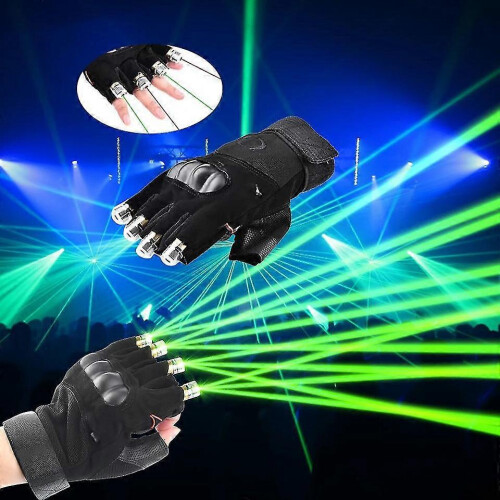 Γάντια λέιζερ Rgb πολλαπλών γραμμών 4 κεφαλών Disco Laser Dj Beam Stage Light για δ 1