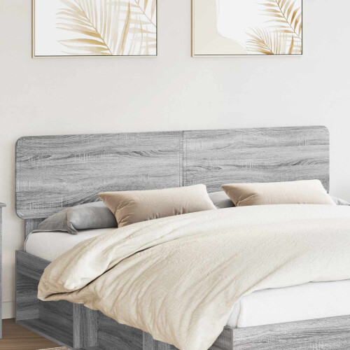 VidaXL vidaXL Headboard Grey Sonoma Engineered wood