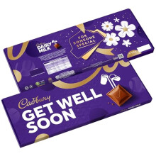 Cadbury Dairy Milk Get Well Soon Gift Chocolate Bar Extra-Large 850g