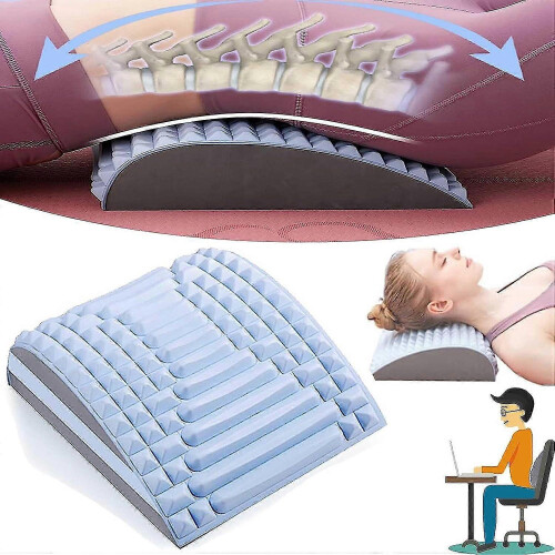 Neck & Back Stretcher Refresh, Back Neck Cracker For Lower Back Pain Relief, Multi-level Adjustable Spine Board For Herniated Disc, Sci 1