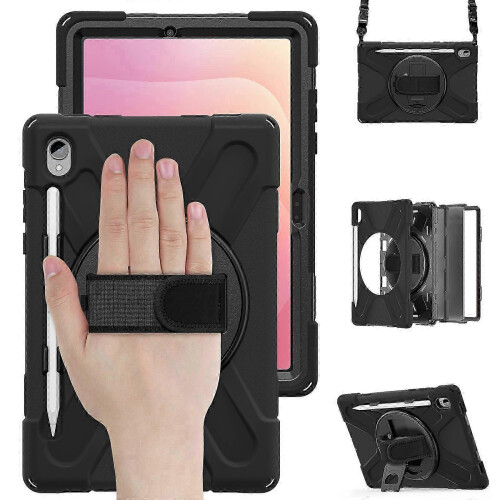 TKdaddy Θήκη TPU Σιλικόνης για Samsung Galaxy Tab S11, Μαύρη 1