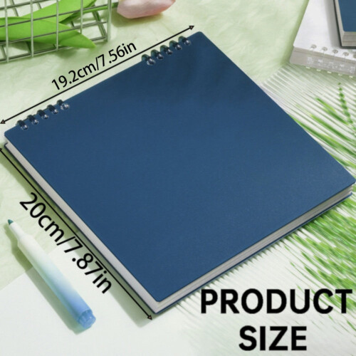 Clearance Notebook under $5 – Grid Journal, Memo, Writing & Sketching Notebook, Refillable, Compatible with standard inserts 2