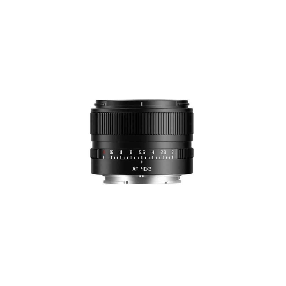 TTArtisan Autofocus 40mm F2.0 Metal Bodied Lens Compatible with L Mount (Full Frame) - Black - Image 3