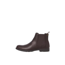 JACK & JONES Men's Jfwfenchurch Pu Chelsea Boots, Brown Stone, 6 UK