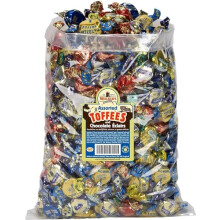 Walkers Nonsuch Milk, Brazil Nut, Liqurice, Eclairs Etc Assorted Toffees and Chocolate Eclairs Bulk Bags For All Occassions - Sold BY KIdzbuzz (2 Kg)