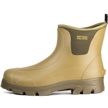 Savage Island Short Ankle Rubber Neoprene Lined Wellington Boots, Green UK10