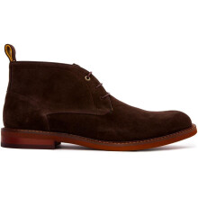 STEPTRONIC Mens Nash Desert Boots Brown 12 UK