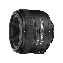 Nikon AF-S NIKKOR 50mm f/1.4G Lens, Black [Nital Card: -