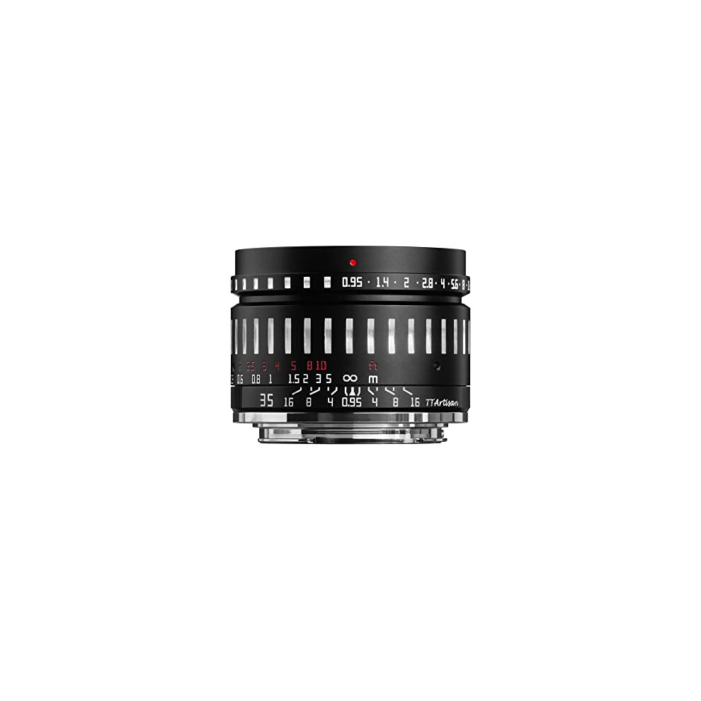 Photos - Camera Lens TTArtisan 35mm F0.95 APS-C Large Aperture Manual Focus Mirrorless Cameras Lens for Fuji X Mount Compatible with X-A10 X-A20