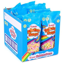 vapewaves Rainbow Drops (80g x 8) Twisty And Tasty Treat Gift Hamper, Birthday Present, Chirstmas, Easter, Thank You Gift Sold By Kidzbuzz, 1.0 count,