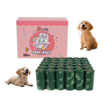 Eco-friendly Dog Poop Bags with Dispenser | Extra-thick, Leak-proof & Odor-proof | Compatible with Most Dispensers