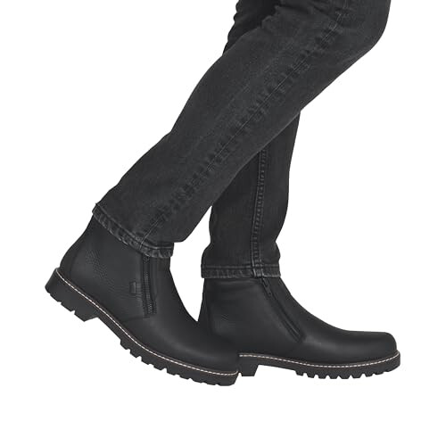 Rieker Boot Cuir Rieker Michigan - Noir 1