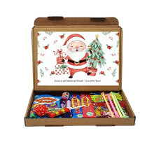 Personalised Christmas Selection Treats Sweets Gift Box Kids Hamper Stocking Children Adults Present - Mixed Sweet Box